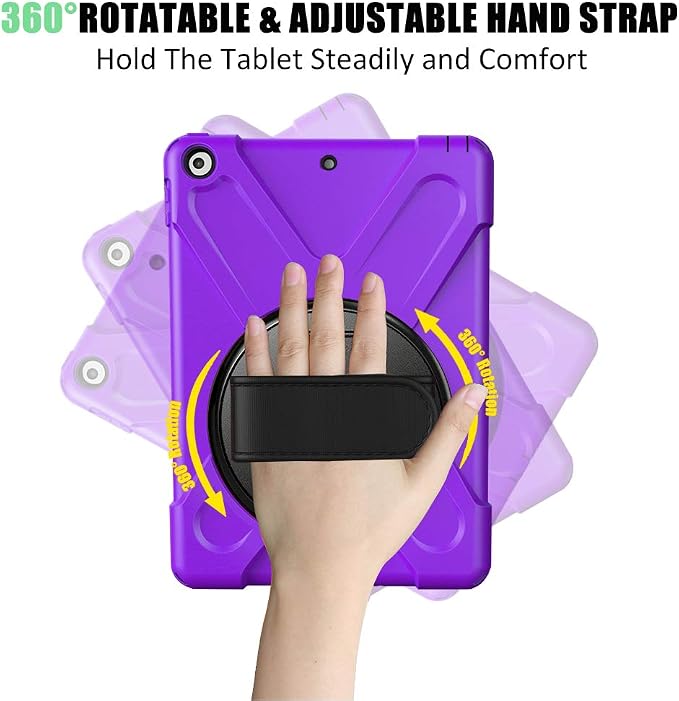 ZenRich Shockproof Case for iPad 9th/8th/7th Generation 10.2 inch 2021/2020/2019 - Image 5