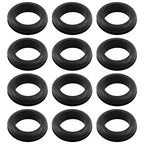 12 Pcs Rubber Grommets, 1-3/8" Inside Diameter 1-1/2" Drill Hole Rubber Wire by Kyuionty