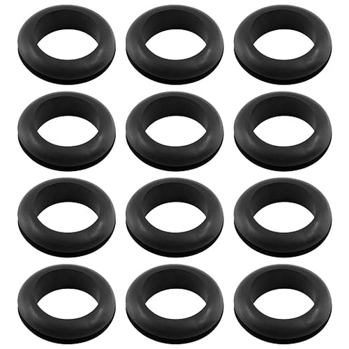 12 Pcs Rubber Grommets, 1-1/5" Inside Diameter 1-1/3" Drill Hole Rubber Wire by Kyuionty