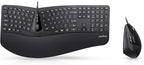 Perixx Periduo-505, Wired USB Ergonomic Split Keyboard and Vertical Mouse Combo by PerixxComputerGmbH