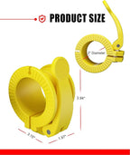 Olympic Barbell Clamps 2 inch Adjustable Barbell Clips Quick Release Pair of - Image 3
