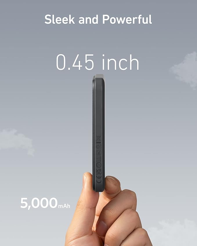 Anker 621 Magnetic Portable Charger, 000mAh Wireless Power Bank - Image 7