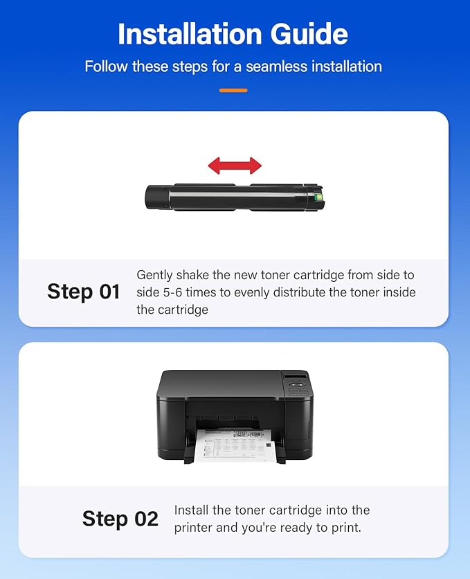 AltaLink C8030 C8035 C8045 Toner Cartridge Set 4-Pack Replacement - Image 4