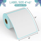 4”×6" Thermal Labels, FungLam 4”×6” Thermal Shipping Labels, Address Mailing - Image 2