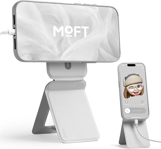 MOFT Phone Stand, Magnetic Phone Tripod Stand Stain-Resistant MOVAS Leather & by MOFT