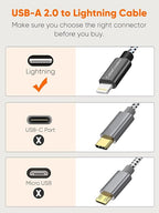 CableCreation 0.5 Feet Short iPhone Charger Cable, Lightning to USB Data Sync - Image 6