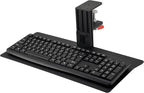 Quick Release Keyboard Desk Mount, Clamp-on Adjustable Tray, 18.5x8.7 Inch by VTUIFBT