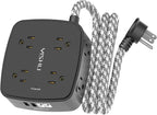 Surge Protector Power Strip by YISHU