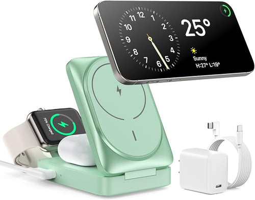 3-in-1 Wireless Charger Charging Station by APHUWJ