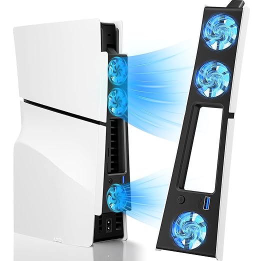 Cooling Fan for PS5 Slim, Compatible by Honghao