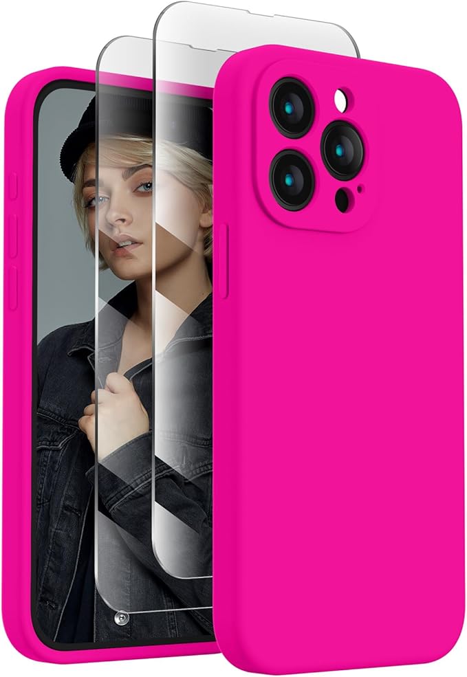 FireNova Designed for iPhone 15 Pro Max Case, Silicone Upgraded Phone Case with by FireNova
