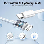 for iPhone Fast Charger, Dual Port USB C iPhone Charger Fast Charging Block - Image 6