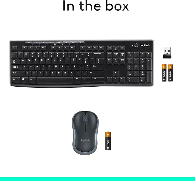 Logitech MK270 Wireless Keyboard and Mouse Combo - Image 11