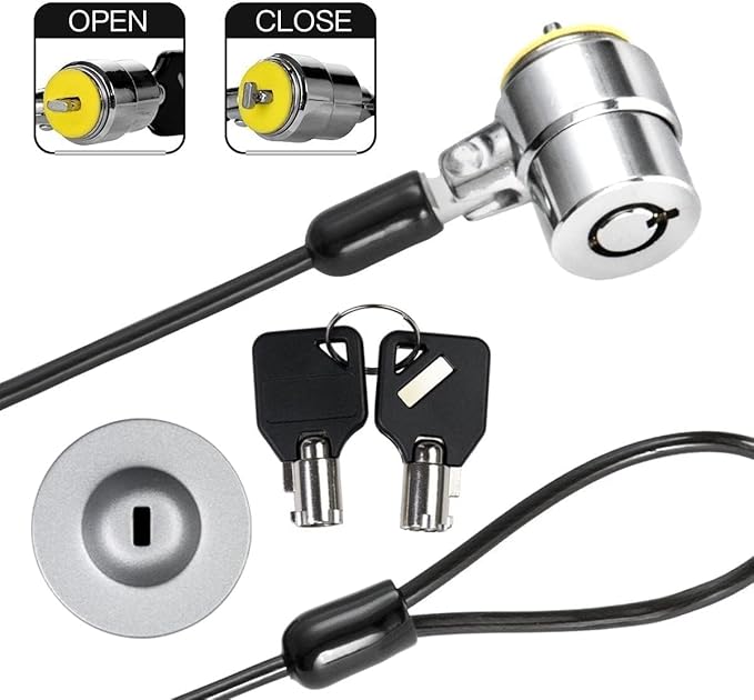 I3C Laptop Lock Cable 6ft Cut-Resistant Security Cable - Image 7