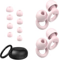Ear Plugs for Sleeping, 2 Pairs of Reusable Earplugs for Noise Reduction by JUSTRVN