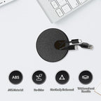 2 Pcs Desk Grommet 1.5Inch, ABS Plastic Desk Hole Cover, U-Shaped Desk Wire - Image 6