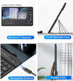 for Samsung Galaxy Z Fold 7 6 5 Keyboard and Mouse, Portable Mini 7.9 inch - Image 3