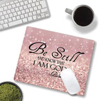 Mouse Pad, Premium-Textured Mouse Mat, Non-Slip Rubber Base Mousepad - Image 4