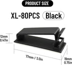 Adhesive Cable Clips Holder, Outdoor Light Clips, Sturdy Nylon Cord Wall - Image 2