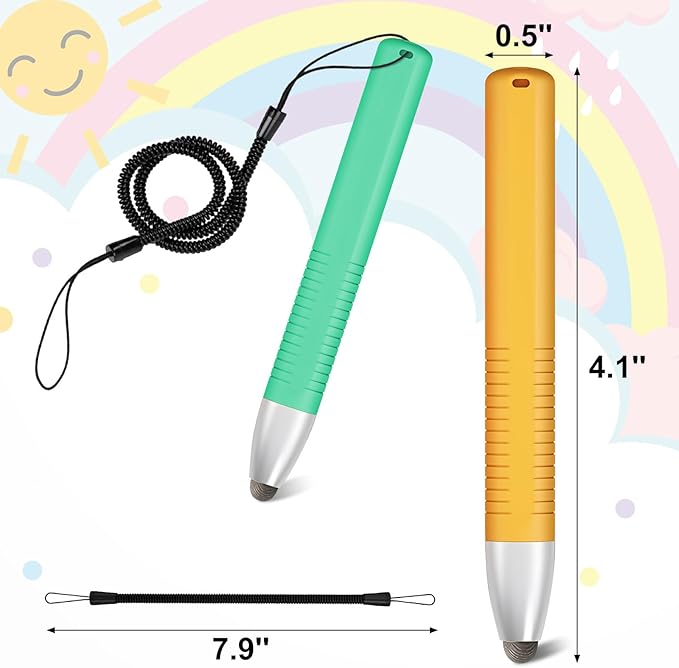 2pcs Kid-Friendly Stylus Pens for Touch Screens, Tablet Stylus Pen - Image 2