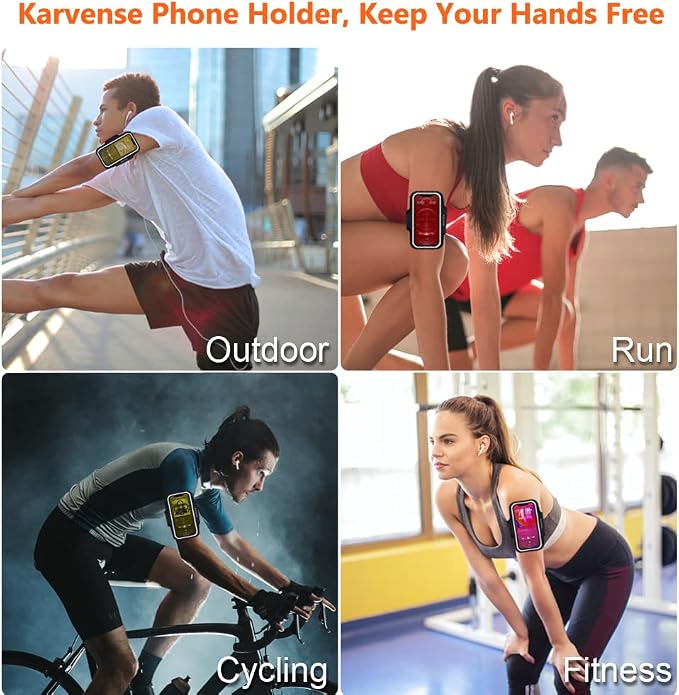 Phone Holder for Running, Karvense Phone Arm Bands for Running Exercise Workout - Image 6