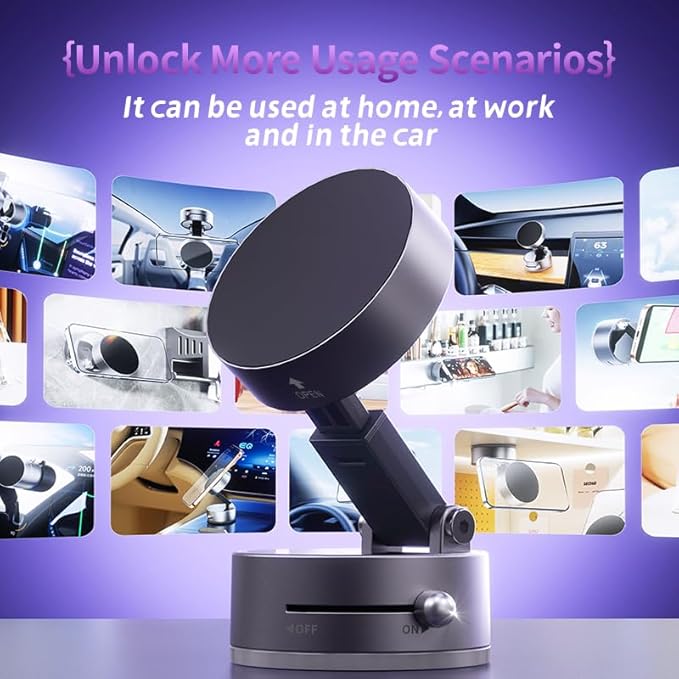 Magnetic Phone Holder for Car, Phone Mount - Image 6