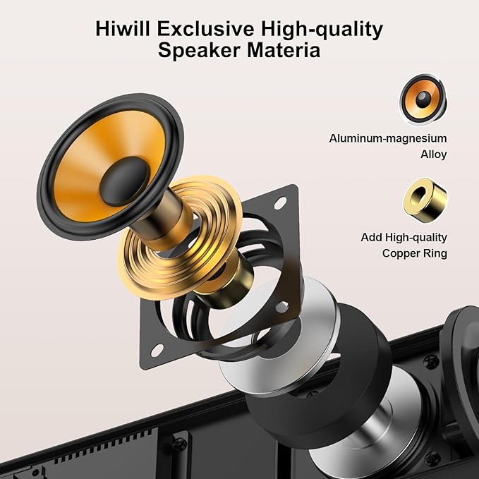 Hiwill 2.1CH Dolby Atmos Soundbar - Image 5