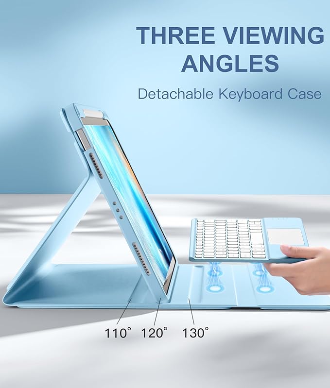 Compatible with iPad Air 11 Inch & Air 5th/ Air 4th Generation Case with - Image 4