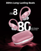 PocBuds Bluetooth Headphones Wireless Earbuds 80hrs Playtime Wireless Charging - Image 2