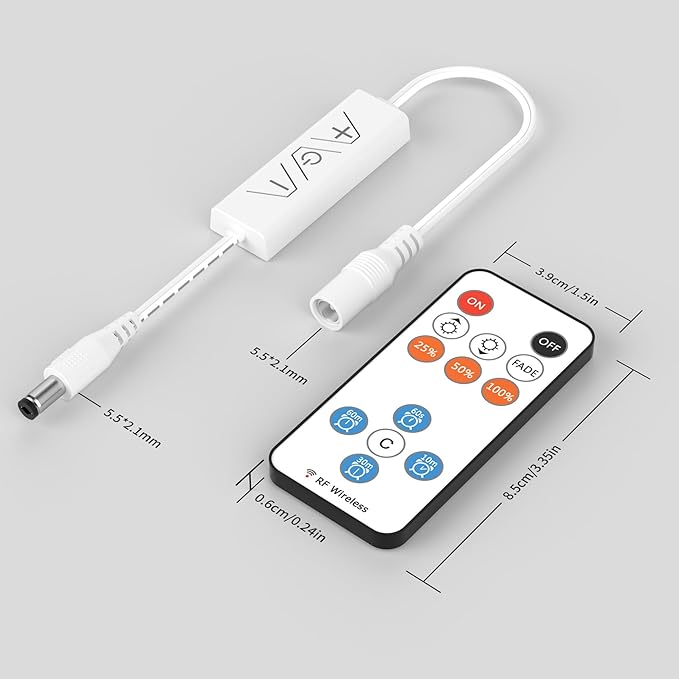 13Keys LED Dimmer, Wireless RF Remote Control and 3Keys Receiver - Image 2