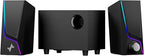Nylavee Computer Speakers with Subwoofer, 2.1 Hi-Fi PC Speakers System with 6 by Nylavee