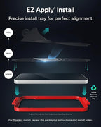 ZAGG InvisibleShield Glass Elite Privacy iPhone 15 Plus Screen Protector - Image 6