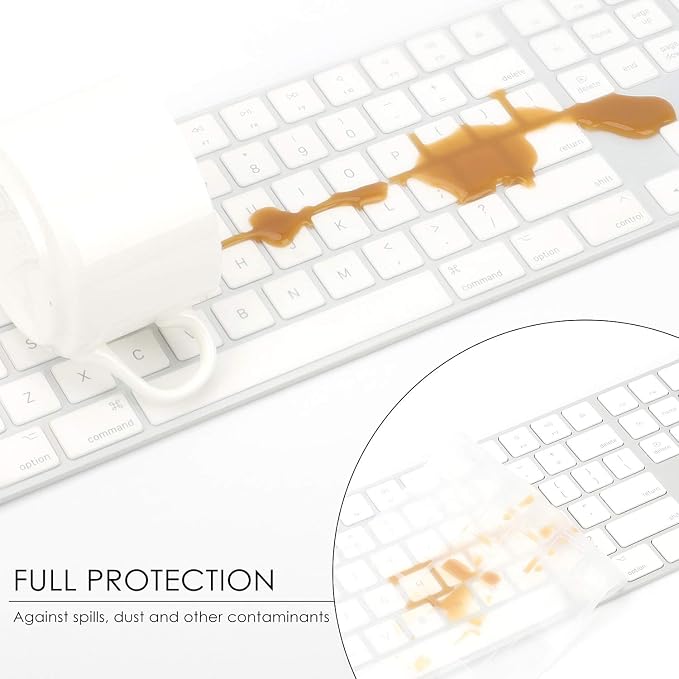Allinside Transparent Cover for Apple iMac Magic Keyboard - Image 5