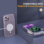 Miracase Magnetic for iPhone 14 Pro Case 6.1 inch, Upgrade Full-Body Clear - Image 5