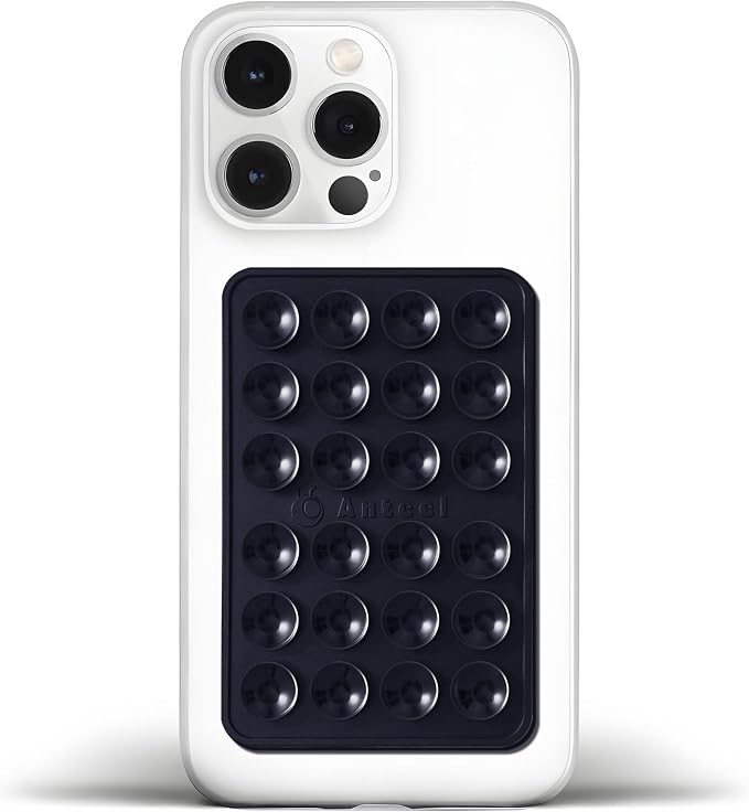 Anteel Medium-Sized Silicone Suction Phone Case Adhesive Mount, Enhanced by JingJinYY