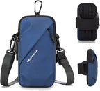 Phone Holder Arm Bands, Small Crossbody Shoulder Holsters Bag by PrimeComfort
