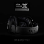 Logitech G Pro X Wired Gaming Headset: Blue VO!CE Detachable Boom Mic, DTS 7.1 - Image 3