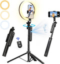 70.9" Auto Face Tracking Tripod 360° Rotation by yAyusiPortableSelfieStand