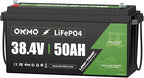 36V 50Ah LiFePO4 Lithium Battery by OKMOBeYourHomePowerBackup