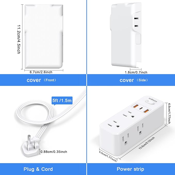 Power Strip Surge Protector - Image 7