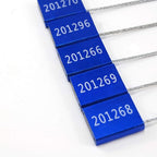 Pull Tight Numbered Steel Metal Security Cable Seals Alumium Body Anti-Tamper - Image 7