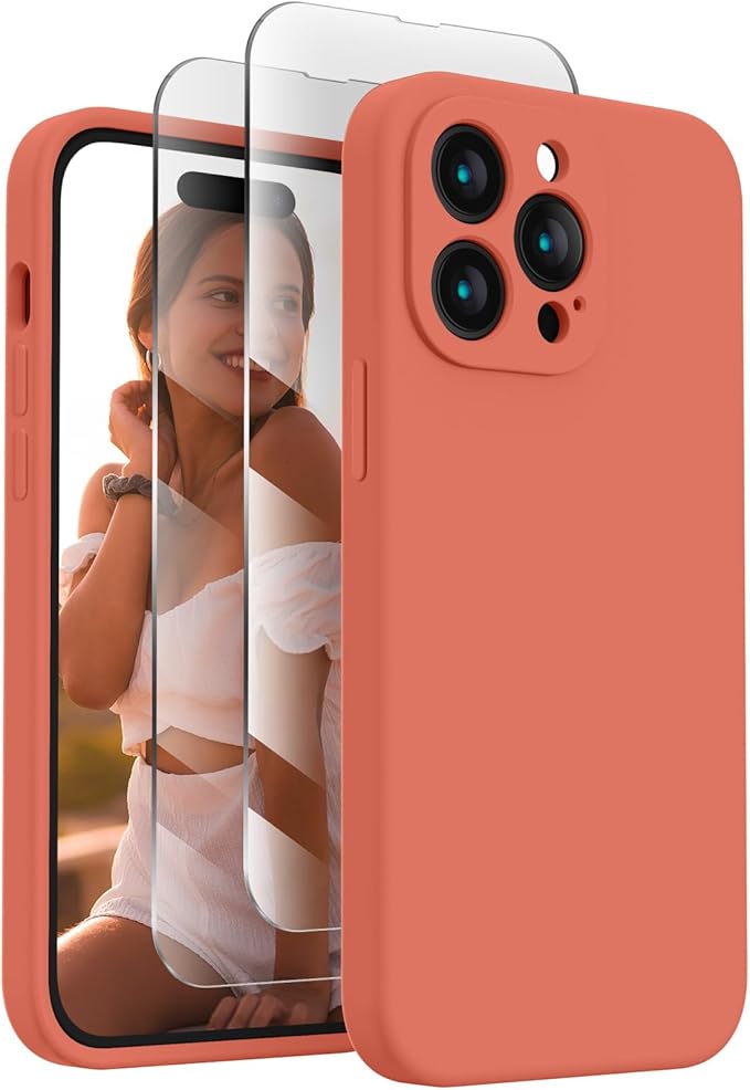 FireNova for iPhone 14 Pro Case, Silicone Upgraded Phone Case with, Soft by FireNova