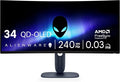 Alienware 34 240Hz QD-OLED Curved Gaming Monitor by Alienware