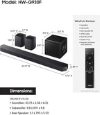 Samsung HW-Q930F Q-Series 9.1.4ch Soundbar w/Wireless Subwoofer & Rear Speakers - Image 2