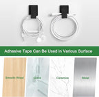 100pcs Hook and Loop Cable Ties, Sticky-Back Cable Straps, Cable Clip, Cord - Image 7