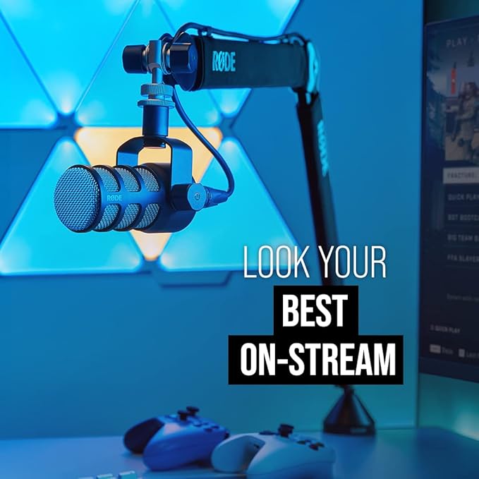 RØDE PodMic Cardioid Dynamic Broadcast Microphone — XLR Output, Requires Audio - Image 5