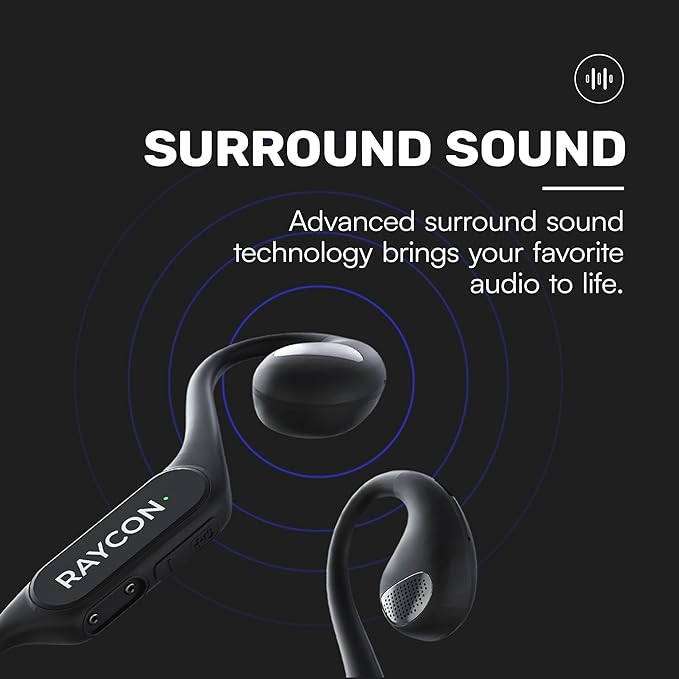 Raycon Open Headphones – Lightweight Wireless Over-Ear Design - Image 4