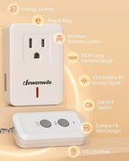 DEWENWILS Indoor Remote Control Outlet, Expandable Remote Light Switch Kit - Image 2