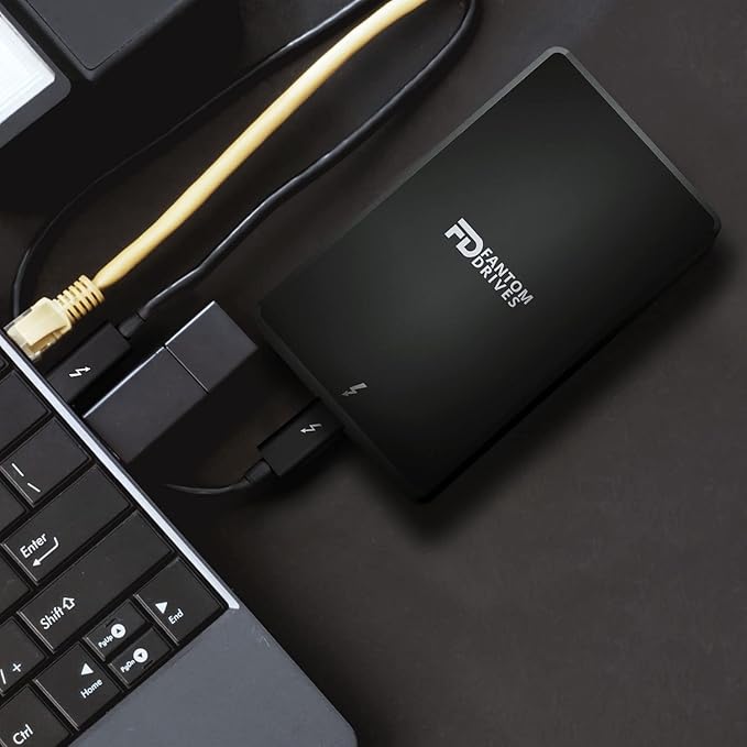 Fantom Drives - 4TB External 3D NAND TLC Portable Solid State Drive - - Image 8