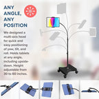 LEVO Adjustable Height Floor Stand on Wheels - Image 8